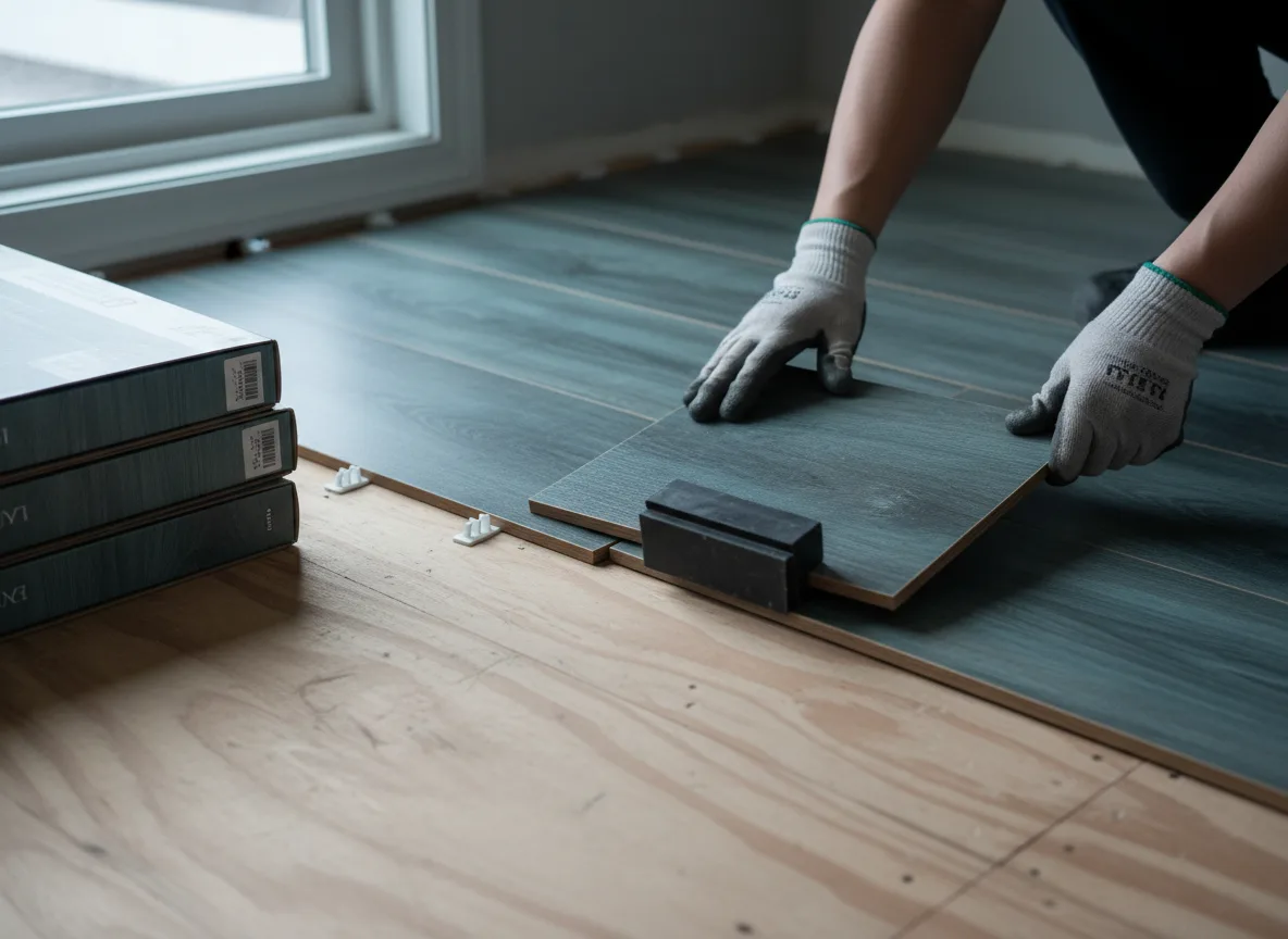 Luxury Vinyl Plank Installation company in New Cambria, KS
